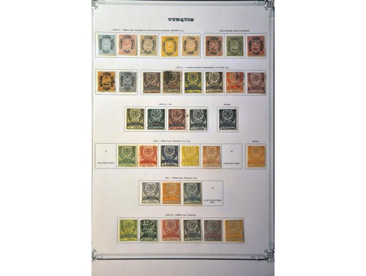 collectie 1862-1965 deels */** met beter materiaal in Yvert album