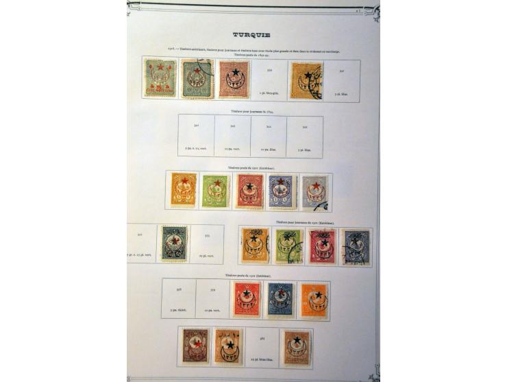 collectie 1862-1965 deels */** met beter materiaal in Yvert album