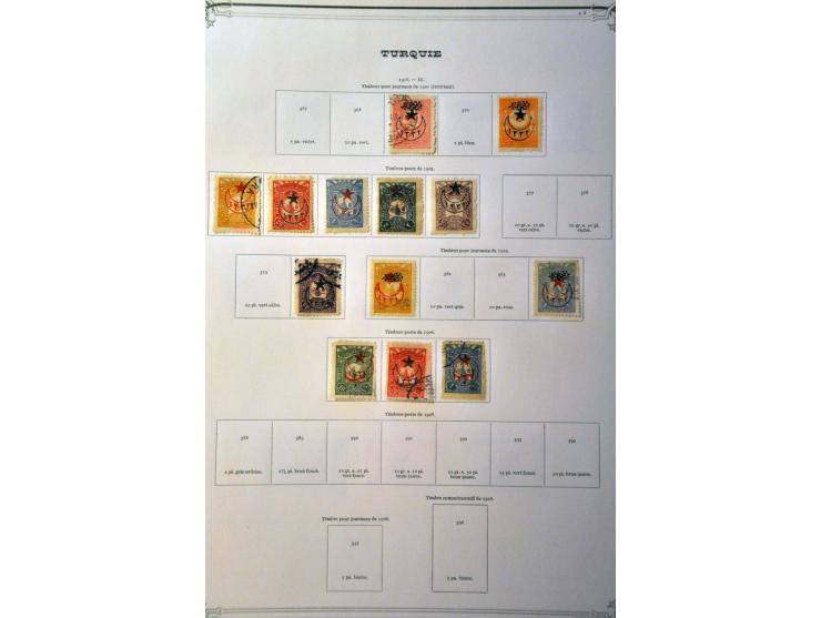 collectie 1862-1965 deels */** met beter materiaal in Yvert album