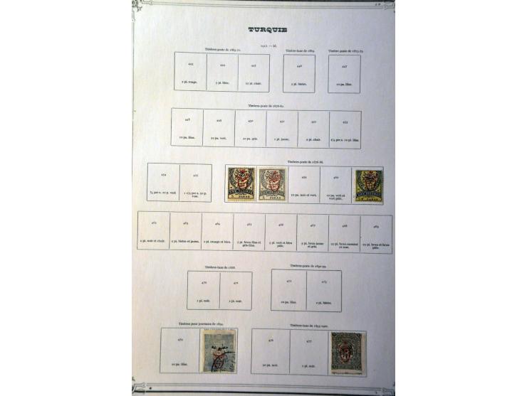 collectie 1862-1965 deels */** met beter materiaal in Yvert album
