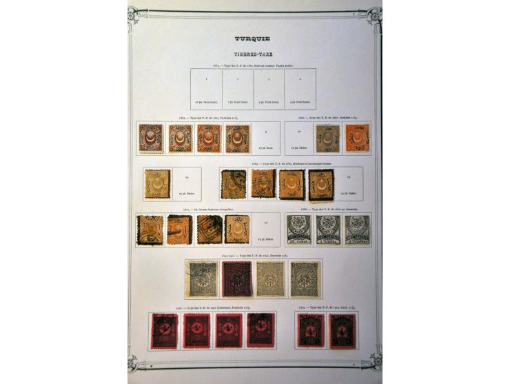 collectie 1862-1965 deels */** met beter materiaal in Yvert album