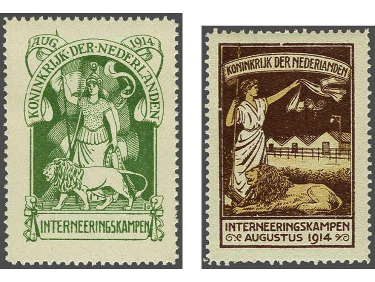 Nederlandse Maagd in groen en bruin, cat. w. 650
