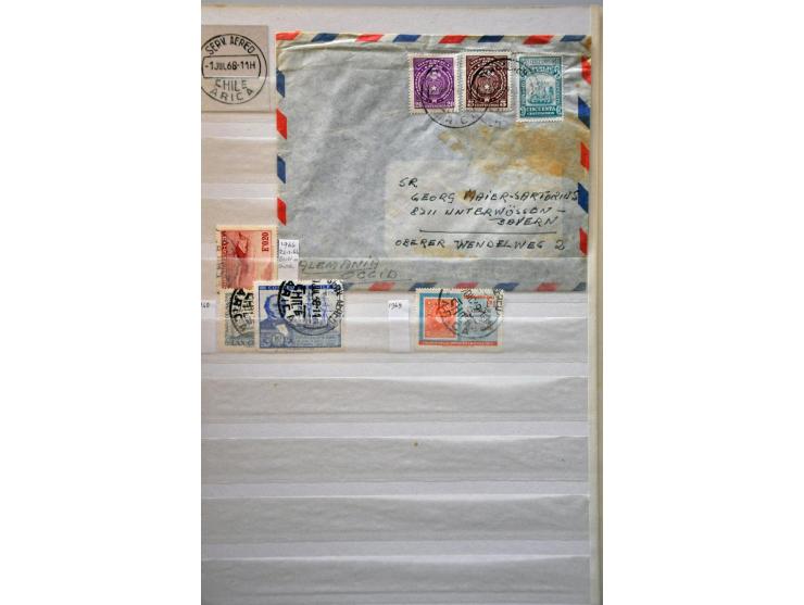 extensive collection cancellations starting in 1853 including many better items and lots of covers/postal stationery, arrange