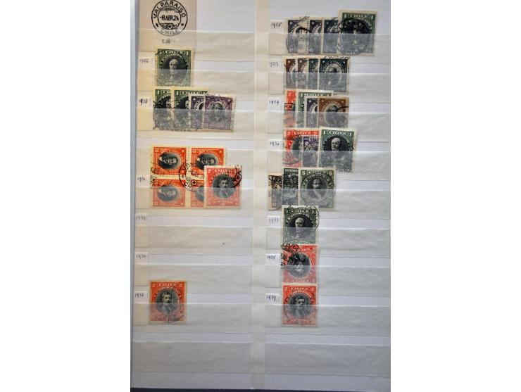 extensive collection cancellations starting in 1853 including many better items and lots of covers/postal stationery, arrange