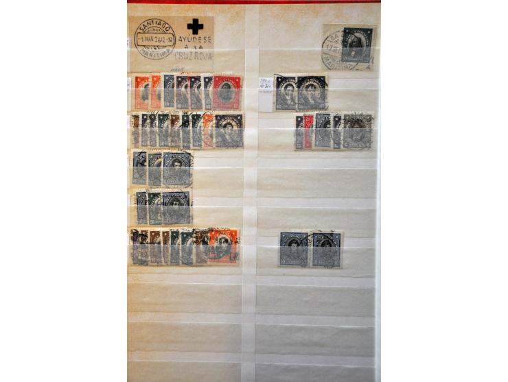 extensive collection cancellations starting in 1853 including many better items and lots of covers/postal stationery, arrange