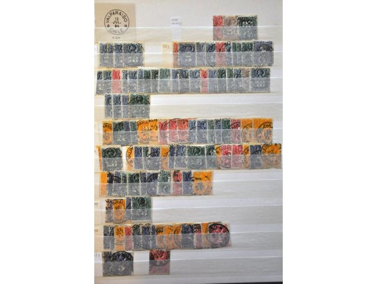 extensive collection cancellations starting in 1853 including many better items and lots of covers/postal stationery, arrange