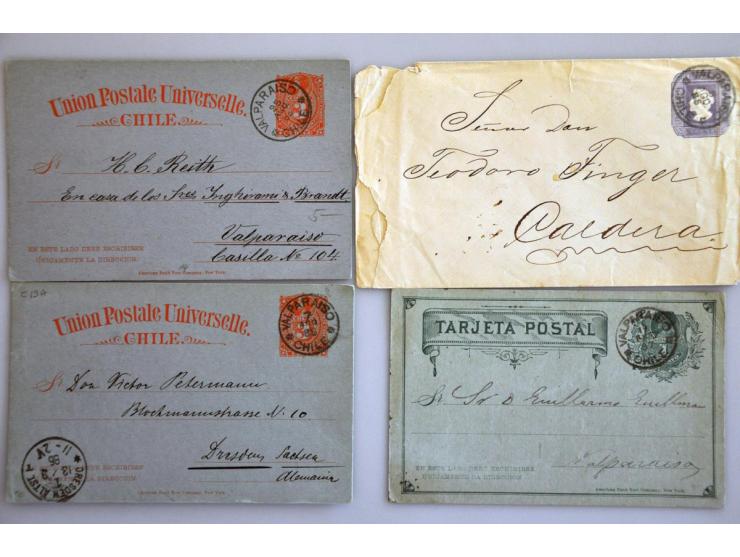extensive collection cancellations starting in 1853 including many better items and lots of covers/postal stationery, arrange
