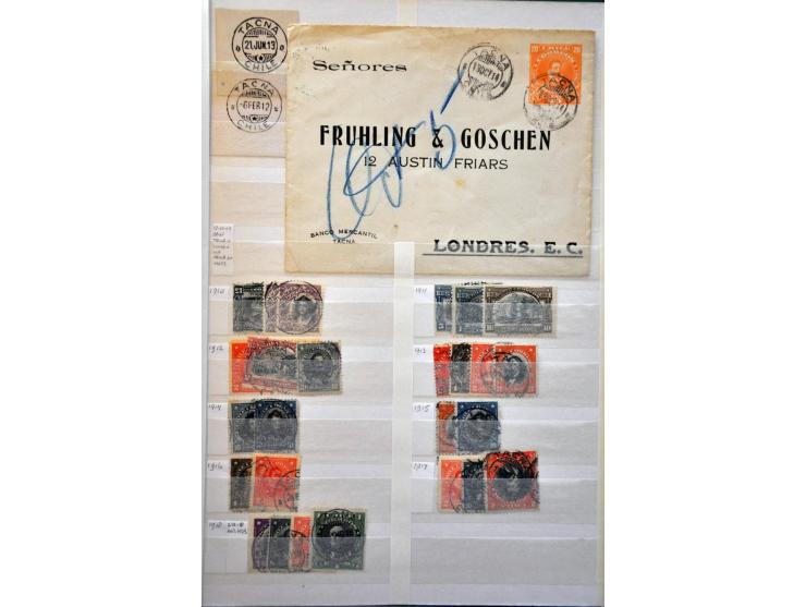extensive collection cancellations starting in 1853 including many better items and lots of covers/postal stationery, arrange