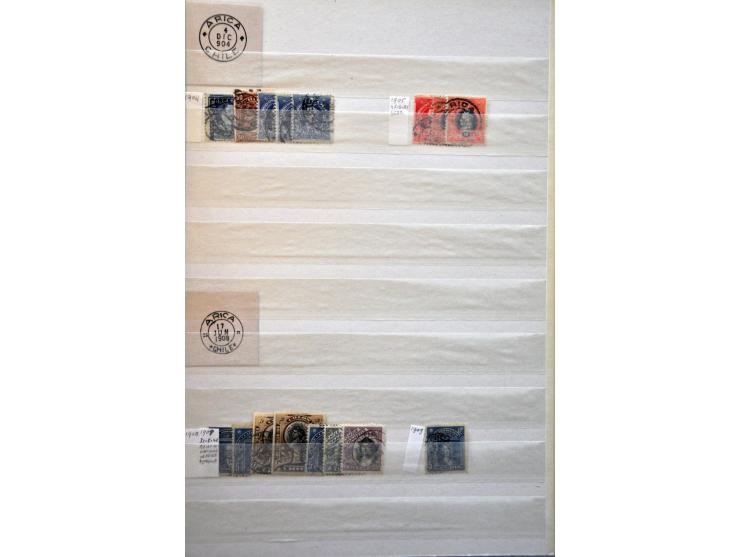 extensive collection cancellations starting in 1853 including many better items and lots of covers/postal stationery, arrange