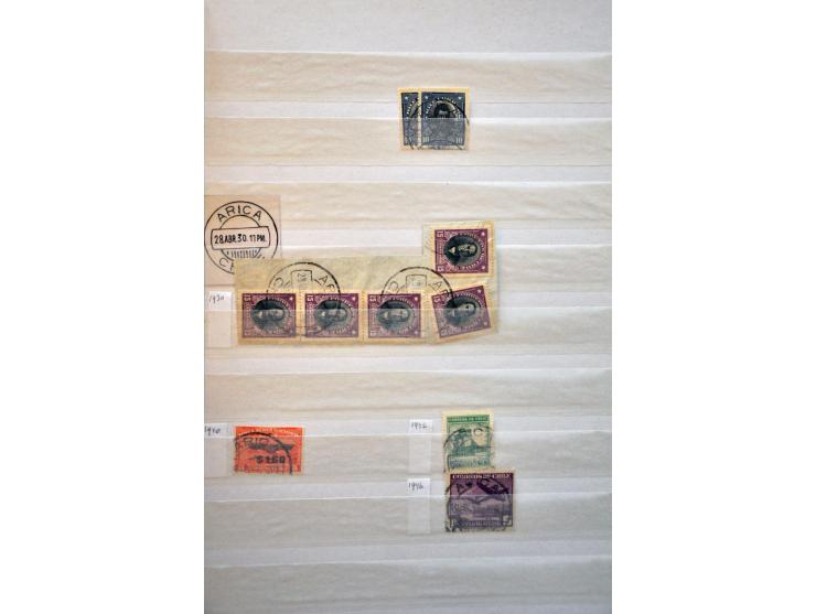 extensive collection cancellations starting in 1853 including many better items and lots of covers/postal stationery, arrange