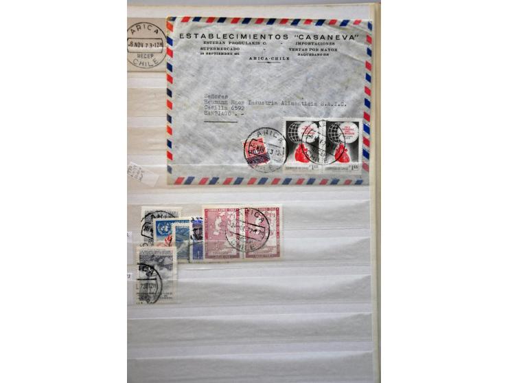 extensive collection cancellations starting in 1853 including many better items and lots of covers/postal stationery, arrange
