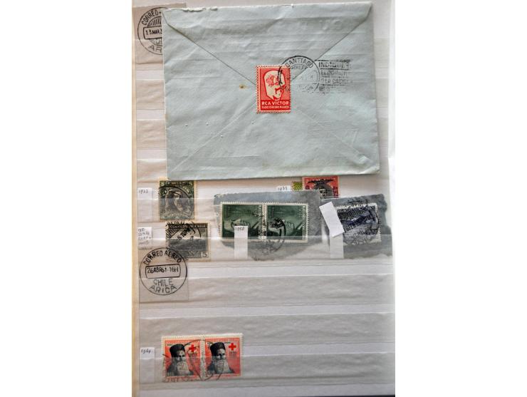 extensive collection cancellations starting in 1853 including many better items and lots of covers/postal stationery, arrange