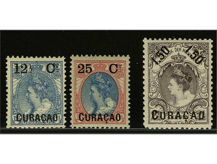 Hulpuitgifte 12½ cent t/m 1½ gulden met certifcaat Vleeming 2016, cat.w. 275