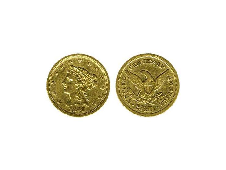 2 1/2 $ 1849 f+