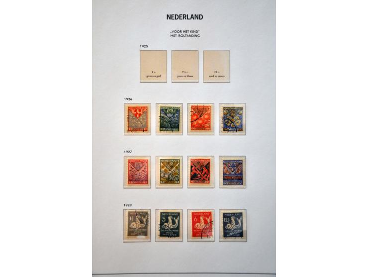 collectie 1864-1994 gestempeld en vanaf ca. 1930 * (w.b. En Face) en veel ** in 3 luxe Davo albums