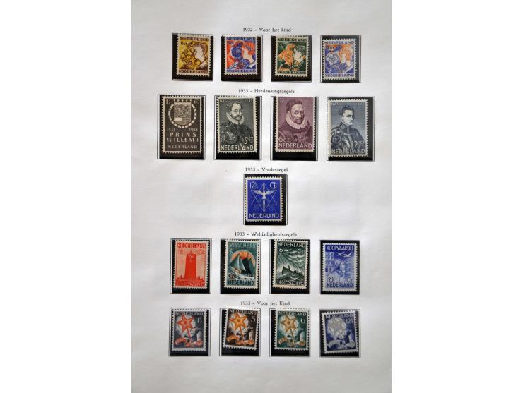 collectie 1852 - 1995 meest */** w.b. betere ex. en series in deels gemengde kwaliteit in Unie Album