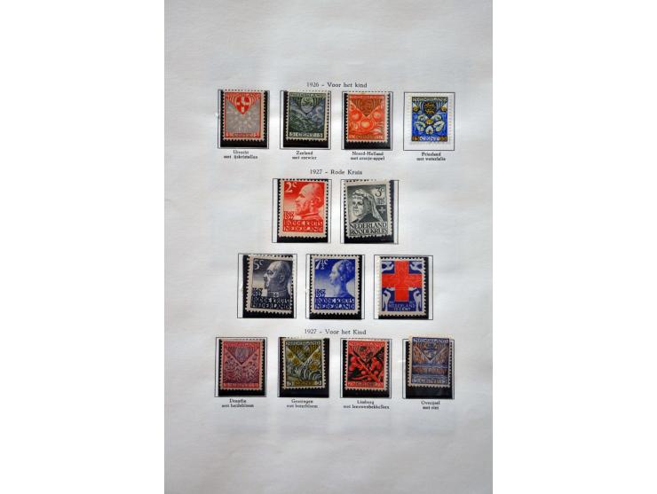collectie 1852 - 1995 meest */** w.b. betere ex. en series in deels gemengde kwaliteit in Unie Album