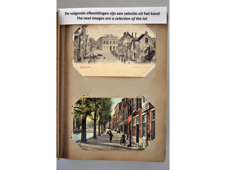 ca. 190 ex. oude en zeer oude met beter in album