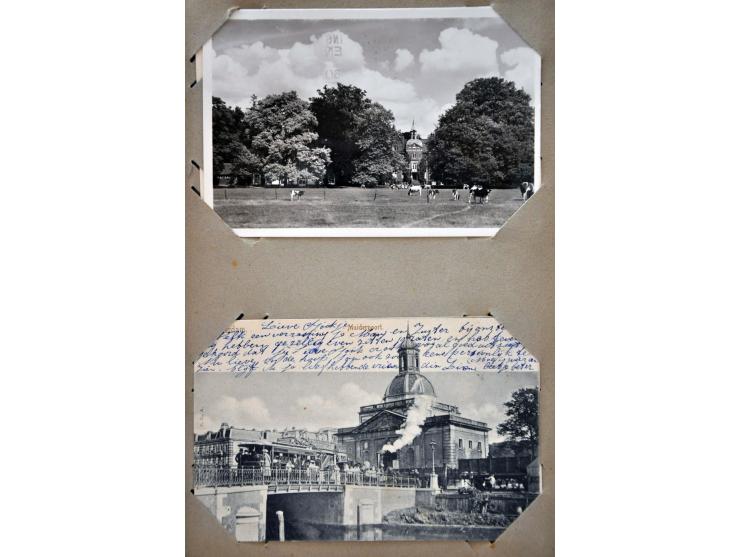 ca. 190 ex. oude en zeer oude met beter in album