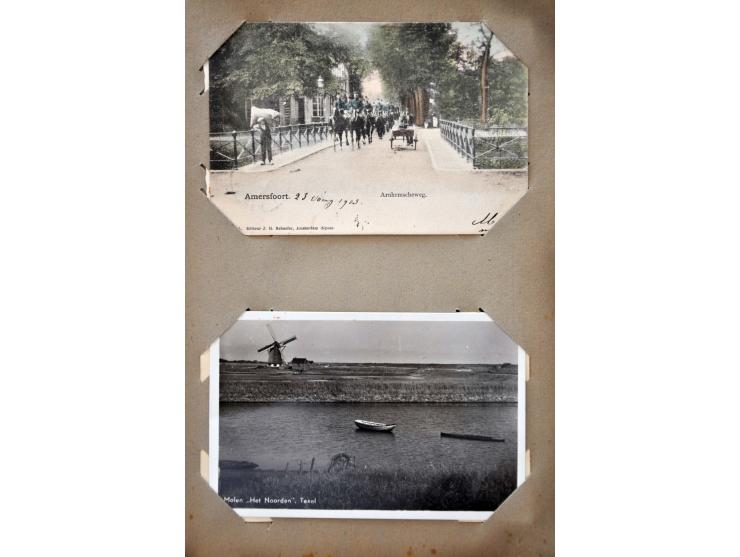 ca. 190 ex. oude en zeer oude met beter in album