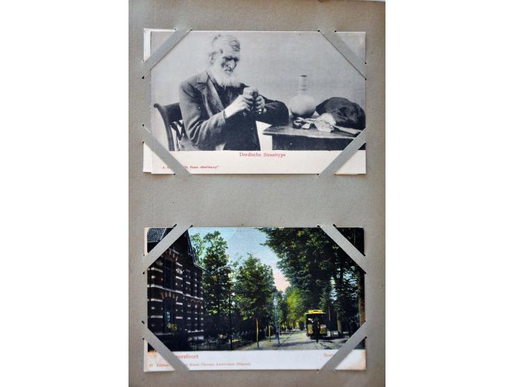 ca. 190 ex. oude en zeer oude met beter in album