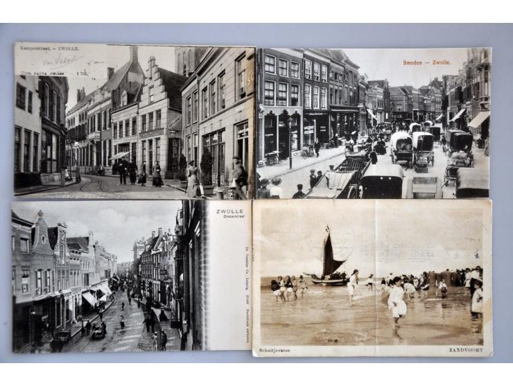 ca. 200 ex. oude en zeer oude met beter in album