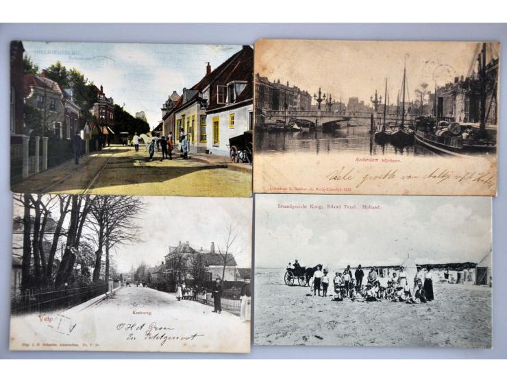 ca. 200 ex. oude en zeer oude met beter in album