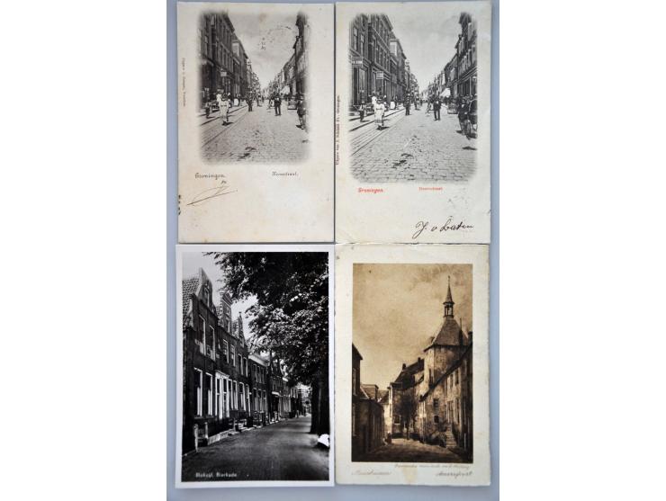 ca. 200 ex. oude en zeer oude met beter in album
