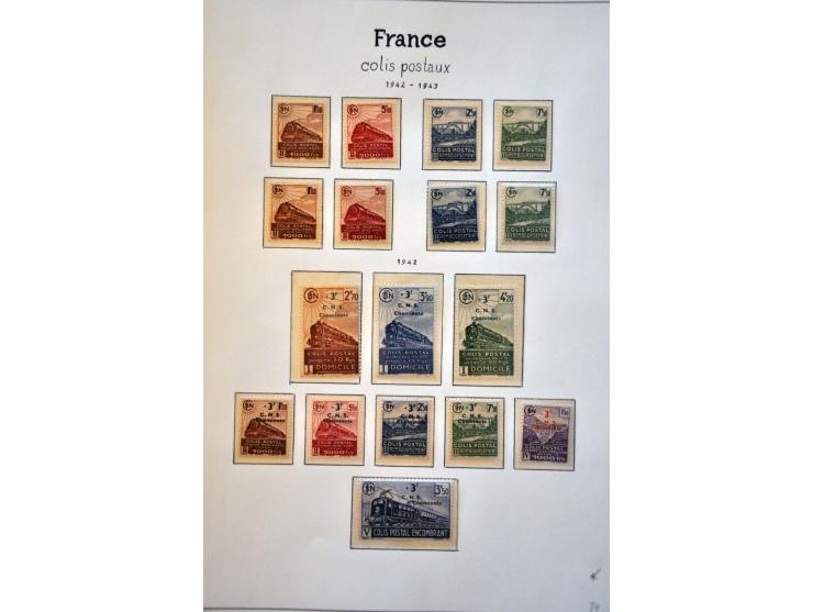 spoorwegen, collectie meest */** met vele betere ex. op albumbladen