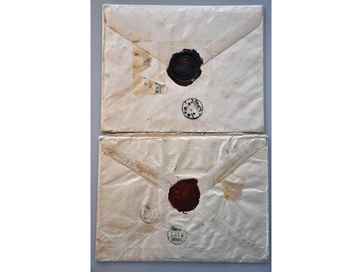 13 better covers 1915-1947 including Air Mail and censored