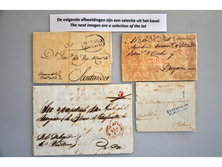voorfilatelie 23 poststukken 