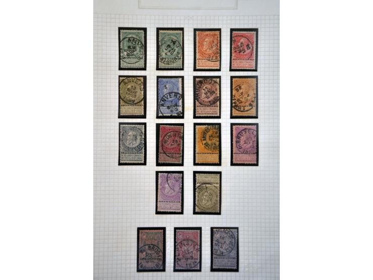 collectie begin t/m 2010, **/*/gestempeld, deels dubbel verzameld, waarbij goed nominaal, in 7 albums en 3 insteekboeken, in 