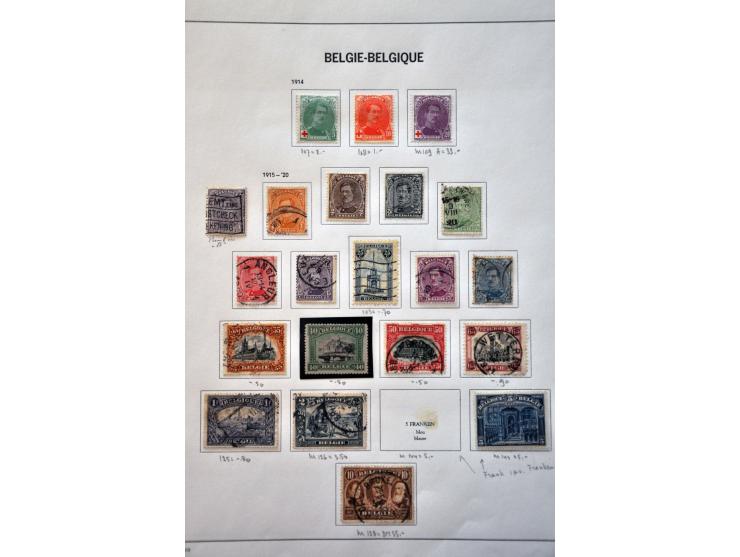 collectie 1849-2014, **/*/gestempeld, w.b. nominaal deels in originele verpakking, in 6 albums, 3 insteekboeken en 1 huls, in