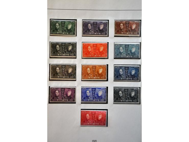 collectie 1849-2014, **/*/gestempeld, w.b. nominaal deels in originele verpakking, in 6 albums, 3 insteekboeken en 1 huls, in