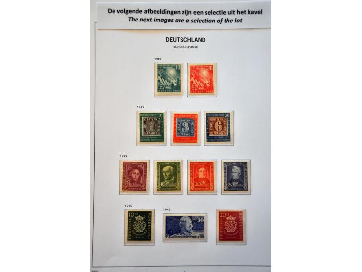 collectie 1945-2010, tevens Berlijn 1948-1990 */**,  in 5 Davo luxe albums
