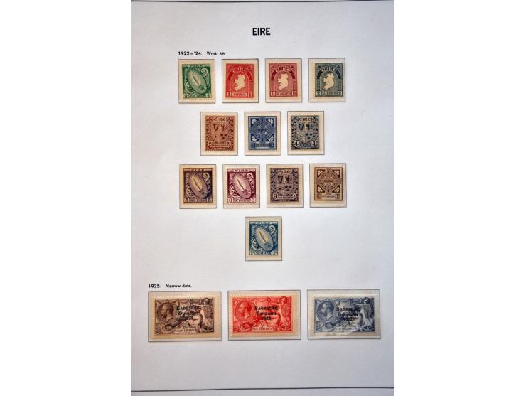 nette collectie 1922-2003 */** met betere ex. en series (SG 64-66 *, 83-85 *, 99-101 *) in 2 Davo albums