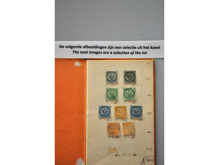 klassiek en semi-klassiek op bladen, op kaarten, in zakjes etc. w.b. beter materiaal in doos