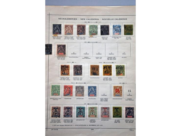 klassiek en semi-klassiek op bladen, op kaarten, in zakjes etc. w.b. beter materiaal in doos