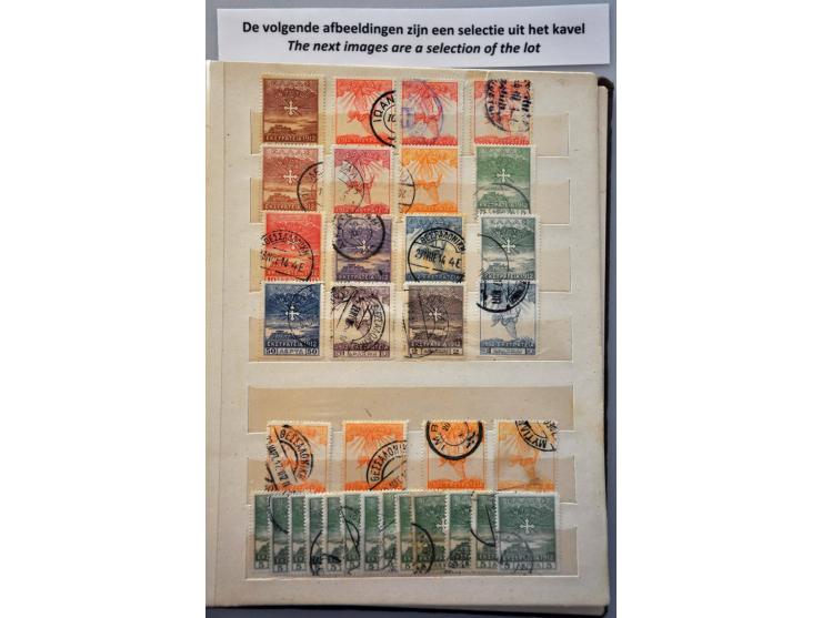 tot ca. 1940 met betere ex. in insteekboekje