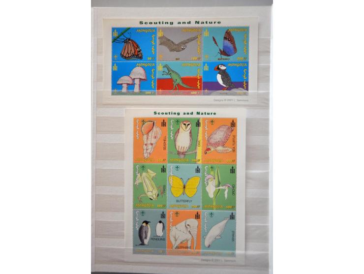 collectie 1932-2008 meest ** in 5 dikke insteekboeken