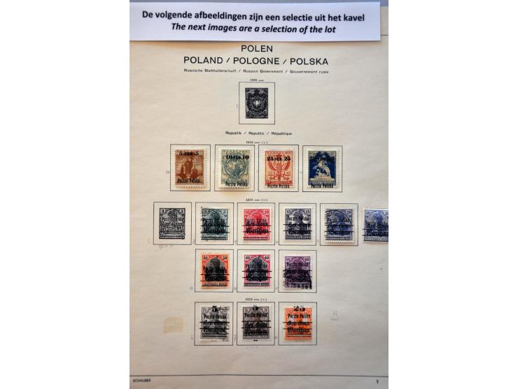collectie 1918-1989 w.b. iets Portugal en kleine verzameling Roemenië met enig beter materiaal in 2 albums