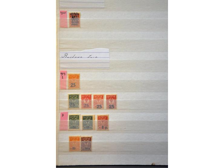 collectie w.b. beter materiaal, gebieden, Levant, Burgeroorlog etc. in 13 insteekboeken