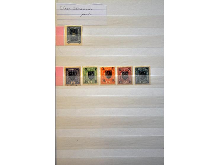 collectie w.b. beter materiaal, gebieden, Levant, Burgeroorlog etc. in 13 insteekboeken