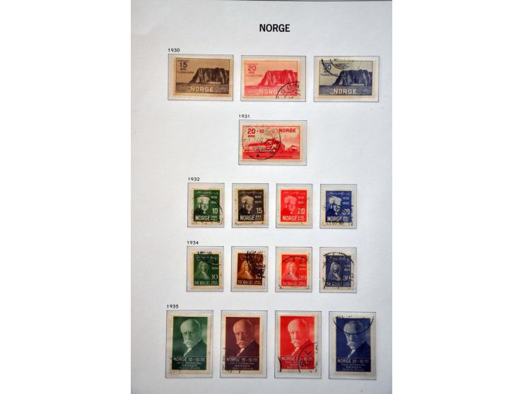 collectie 1855-2012 meest gestempeld met betere ex. in 4 luxe Davo albums