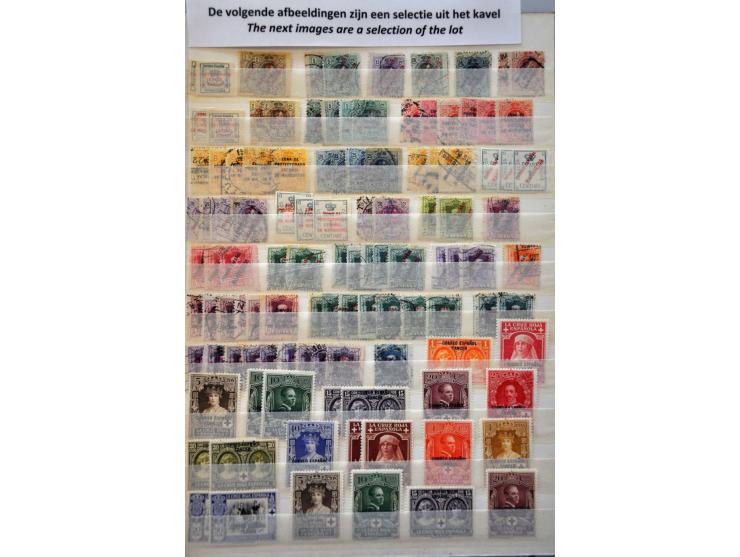 gebieden collectie / voorraad,  **/*/gestempeld in 3 insteekboeken