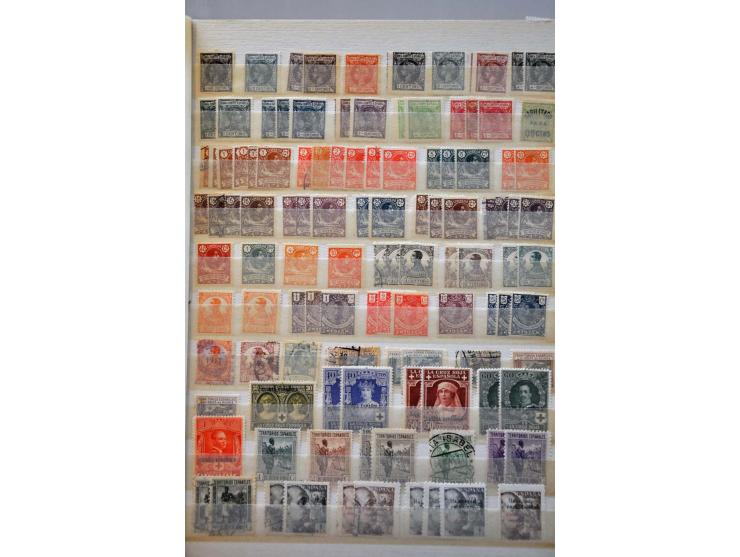 gebieden collectie / voorraad,  **/*/gestempeld in 3 insteekboeken