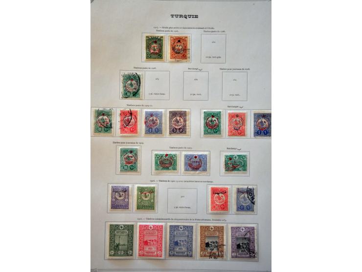 collectie 1862-1965 deels */** met beter materiaal in Yvert album