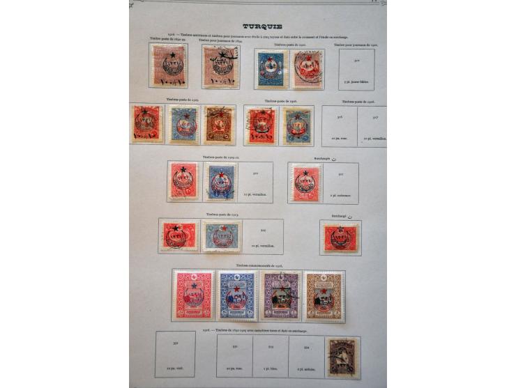 collectie 1862-1965 deels */** met beter materiaal in Yvert album