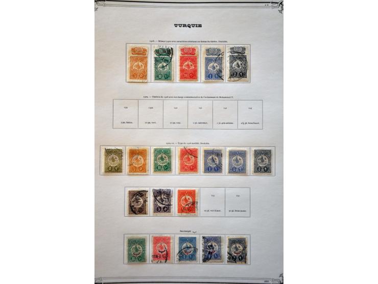 collectie 1862-1965 deels */** met beter materiaal in Yvert album