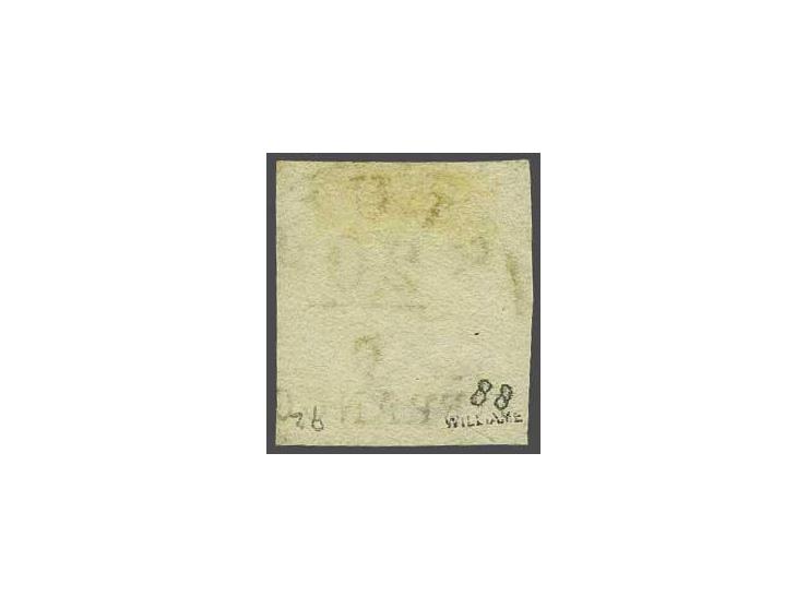 Sluis A (Ey 500) op 15 cent donkeroranje pos. 88, pracht ex. gesigneerd Williame. Herkomst: collecties Beyst (1965) en Van Ki
